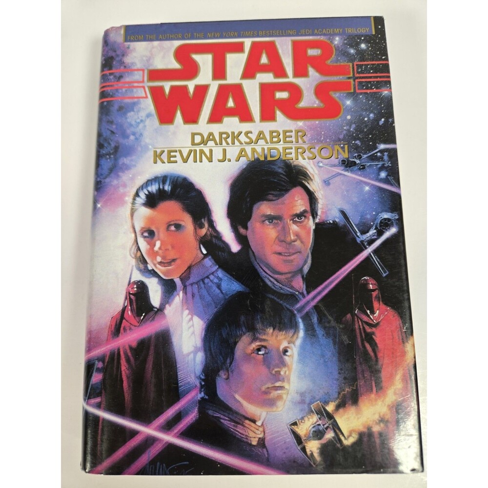 Star Wars Darksaber Kevin J Anderson 1995 1st Edition 1st Printing Hardcover